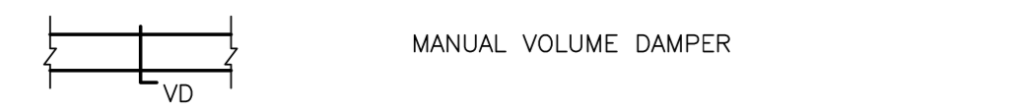 Volume Damper Symbol