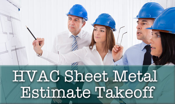 Sheet Metal Est Takeoff Course