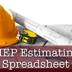 MEP Estimate Spreadsheet Course