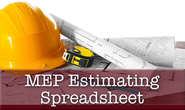 MEP Estimate Spreadsheet Course