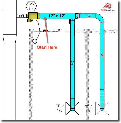 VAV Low Side Ductwork Test #1