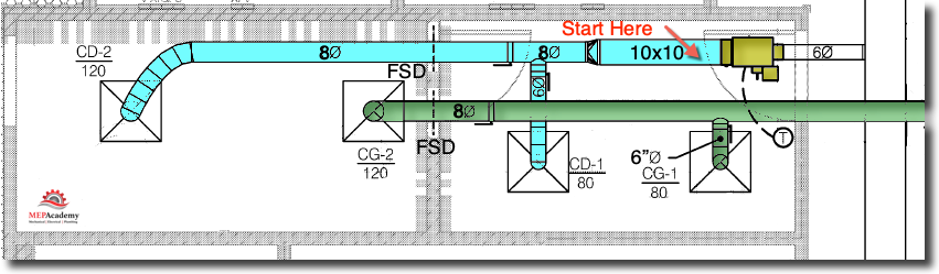 VAV Low Side and Exhaust Ductwork #2