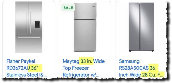 Refrigerator Ratings
