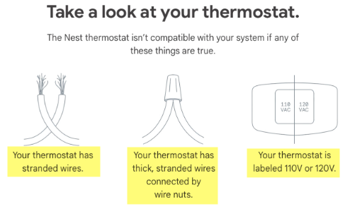 Smart Thermostat Wire Compatibility Check.