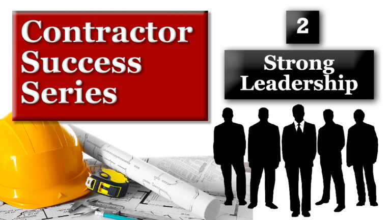 Strong Leadership in Construction