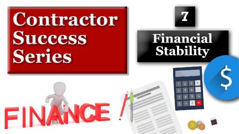 Financial Stability in Construction