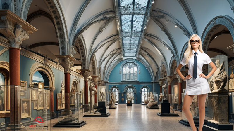 Museums with large open areas can benefit from in-depth engineering review of air distribution strategies