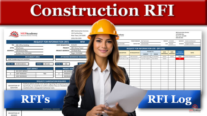 construction rfi request for information
