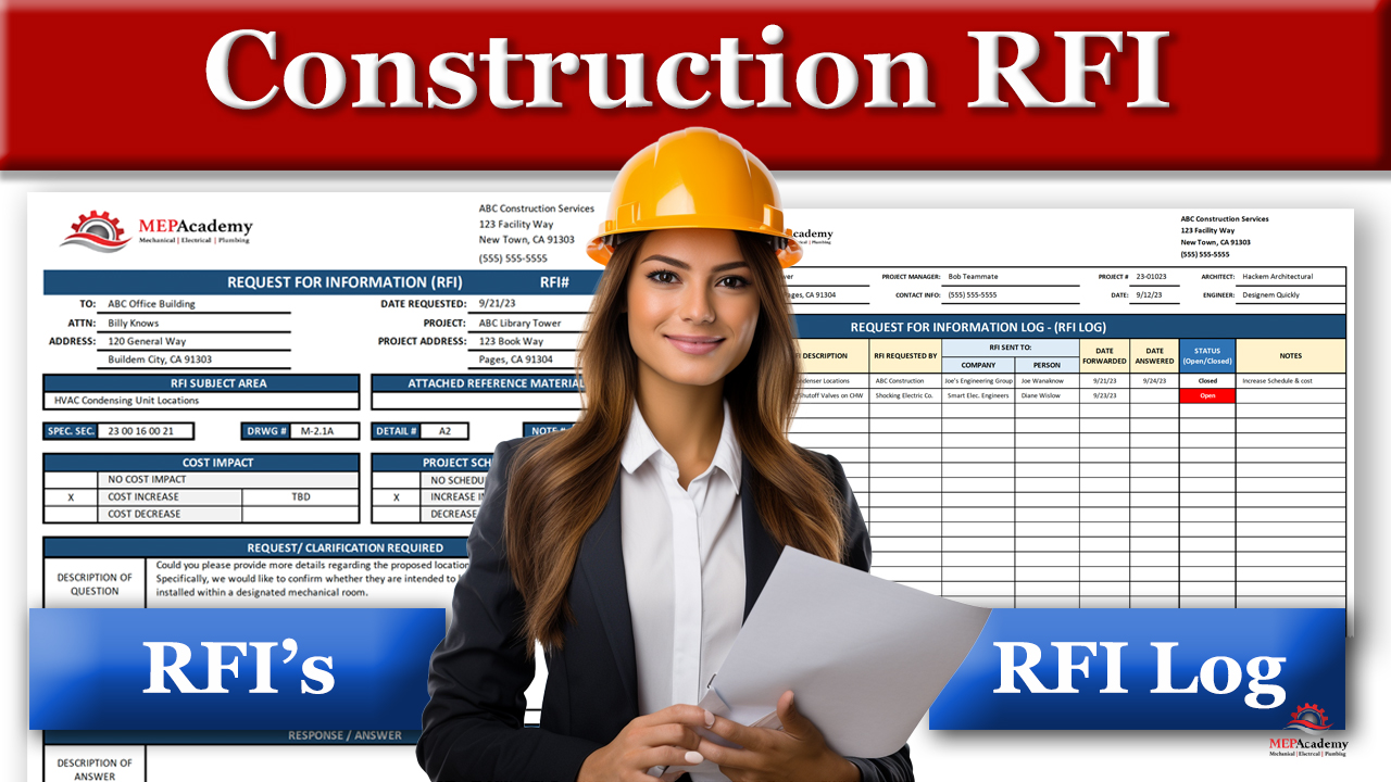 Construction RFI MEP Academy Construction RFI MEP Academy