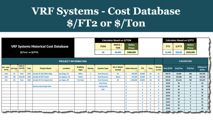 VRF System Database