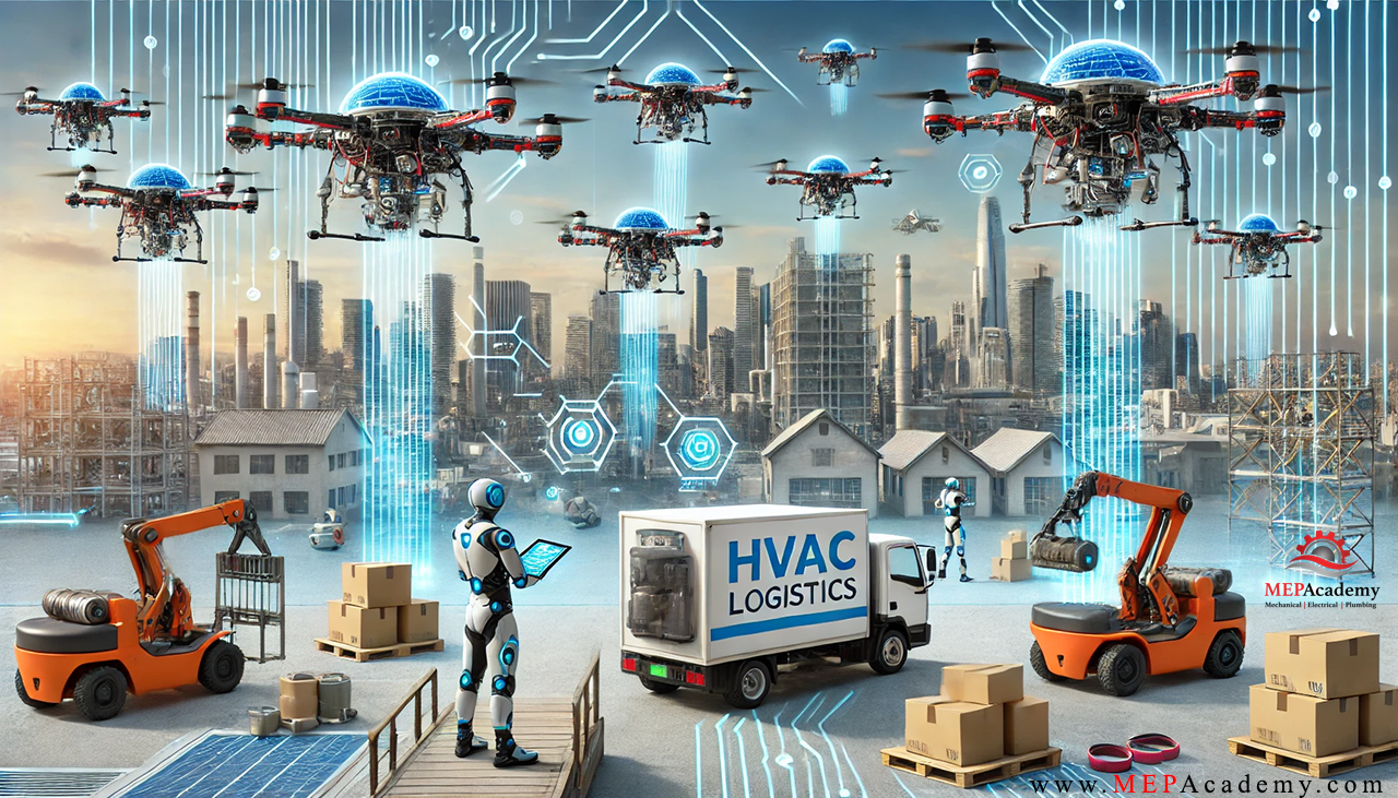 Construction Drones for Logistics and Parts Delivery