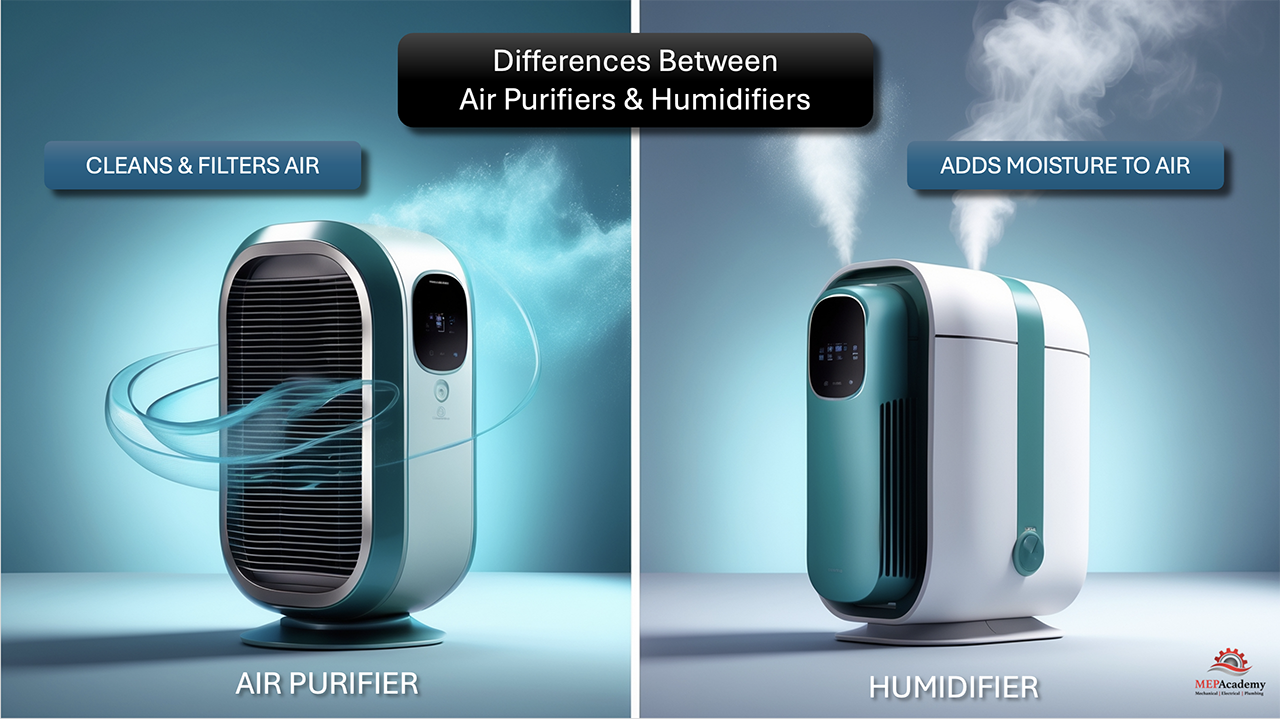 Differences Between Air Purifiers and humidifiers