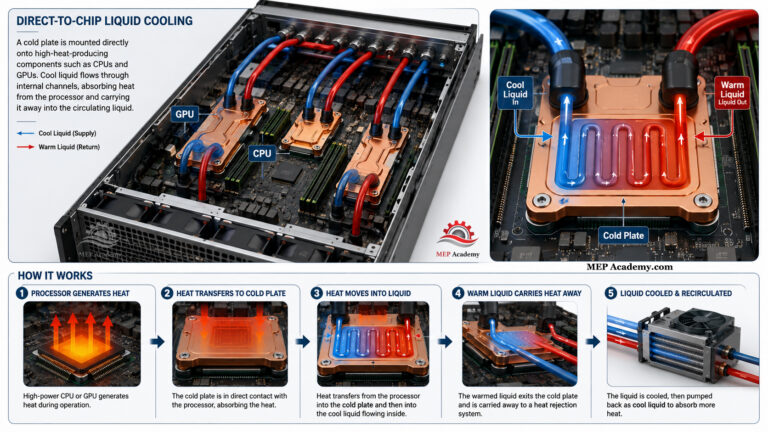 Liquid Cooling for AI Data Centers Explained - MEP Academy